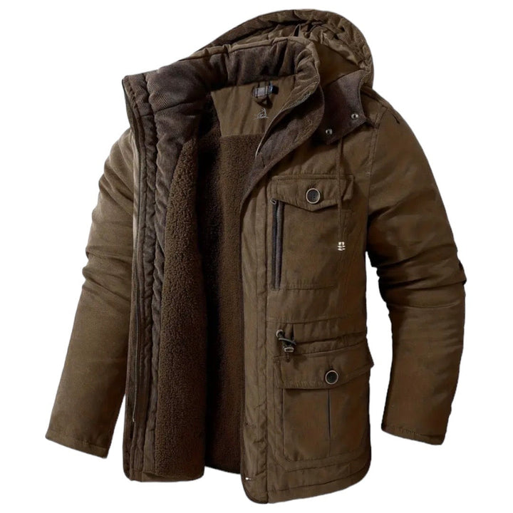 Cotton Jacket for Active Men - Apex Shift-Black-S-Nora Luxe