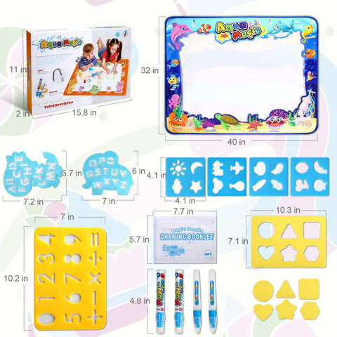 Creative Drawing Mat - AquaArt Mat-Nora Luxe