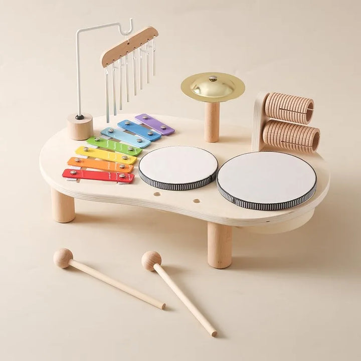 Creative Wooden Toy Music Station - MelodyMaker-Nora Luxe