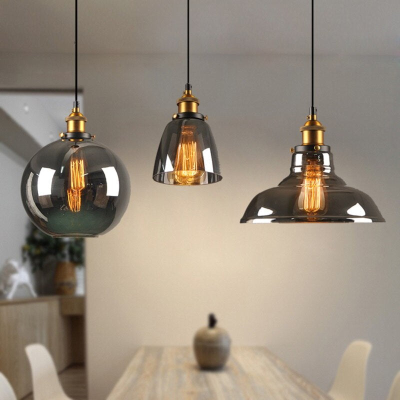 Crystal Luxury Pendant Lamp - Vincent-Amber 1-Nora Luxe
