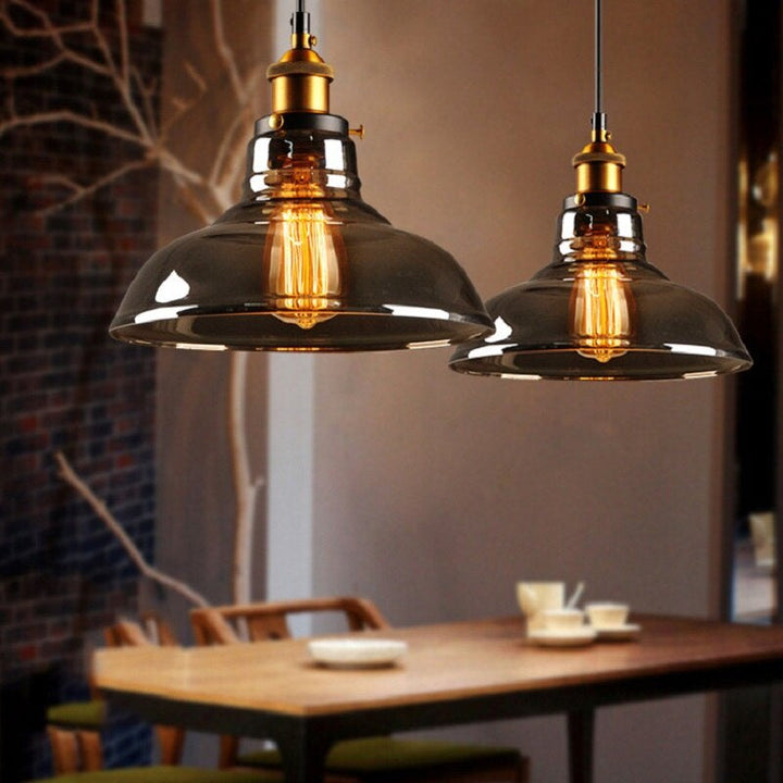 Crystal Luxury Pendant Lamp - Vincent-Amber 1-Nora Luxe