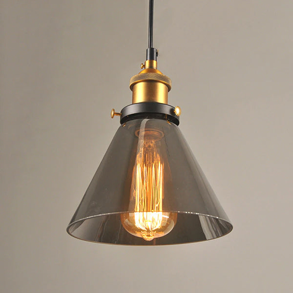 Crystal Luxury Pendant Lamp - Vincent-Smoke Gray 2-Nora Luxe