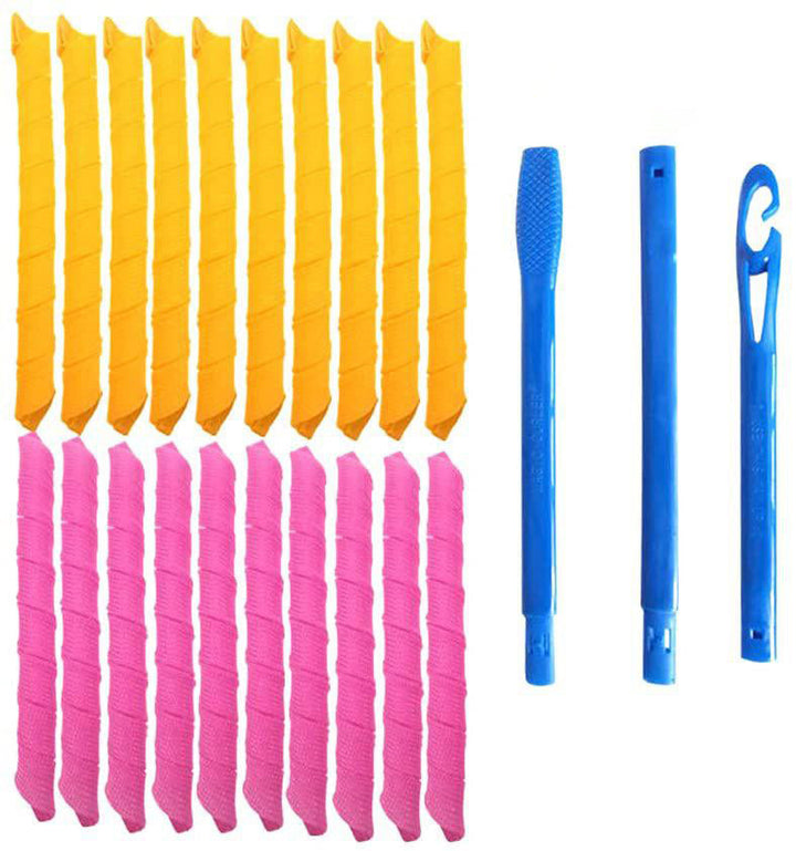 Curl Set Without Heat for Beach Waves – Wavea-65 cm (From Shoulder Length)-The Livary