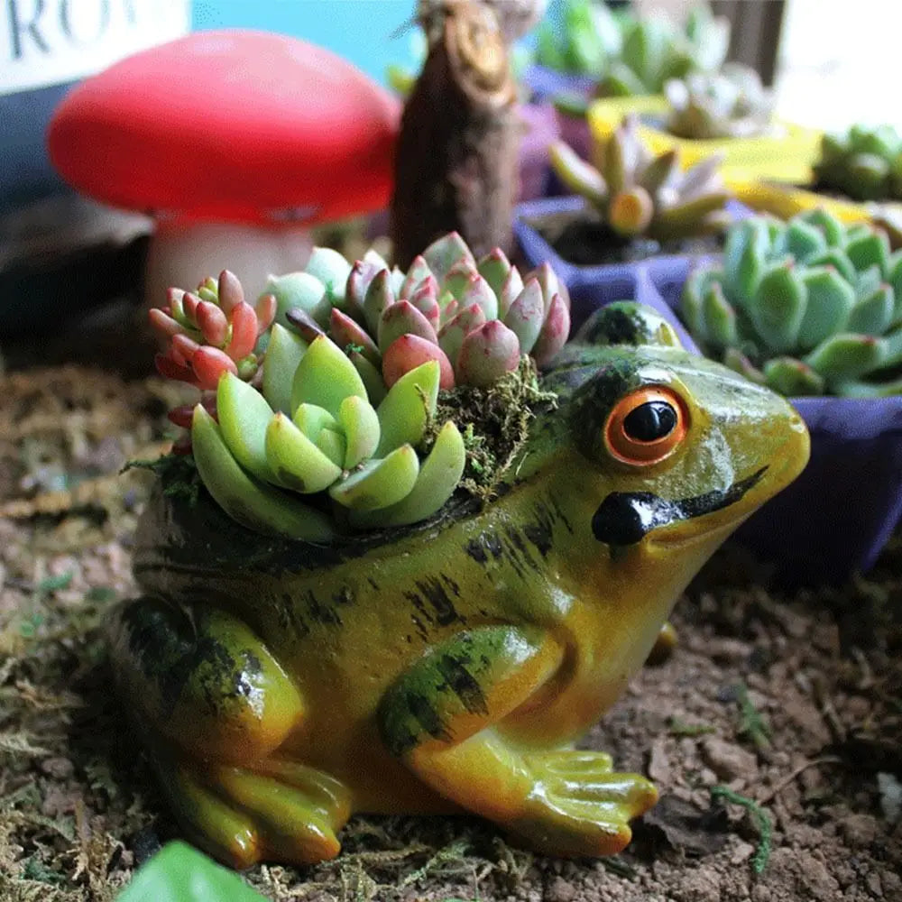 Cute Breathing Plant Pot - FroggyPot-Nora Luxe