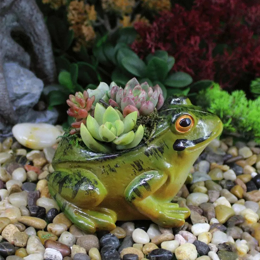 Cute Breathing Plant Pot - FroggyPot-Nora Luxe