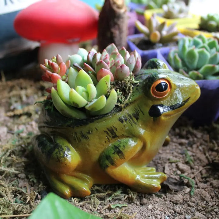 Cute Breathing Plant Pot - FroggyPot-Nora Luxe