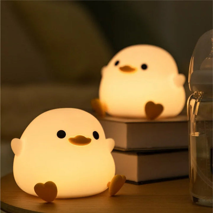 Cute Duck Night Light - QuackGlow-Nora Luxe