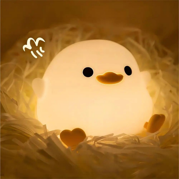 Cute Duck Night Light - QuackGlow-Nora Luxe