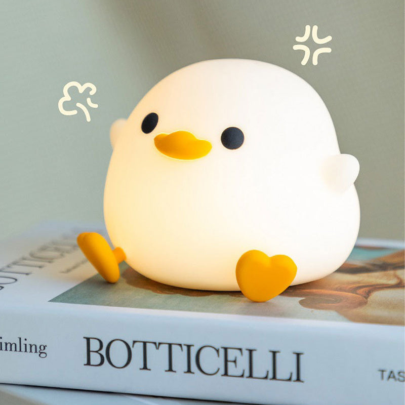 Cute Duck Night Light - QuackGlow-Nora Luxe