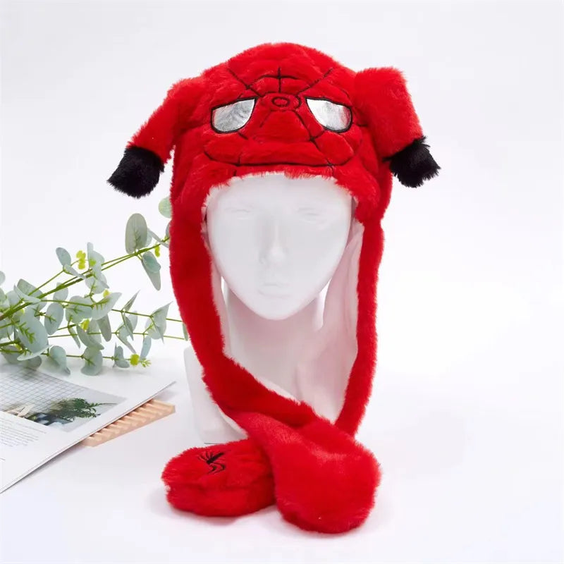 Cute Hat with Moving Ears - BunnyBounce Hat-Spider-Man-Nora Luxe