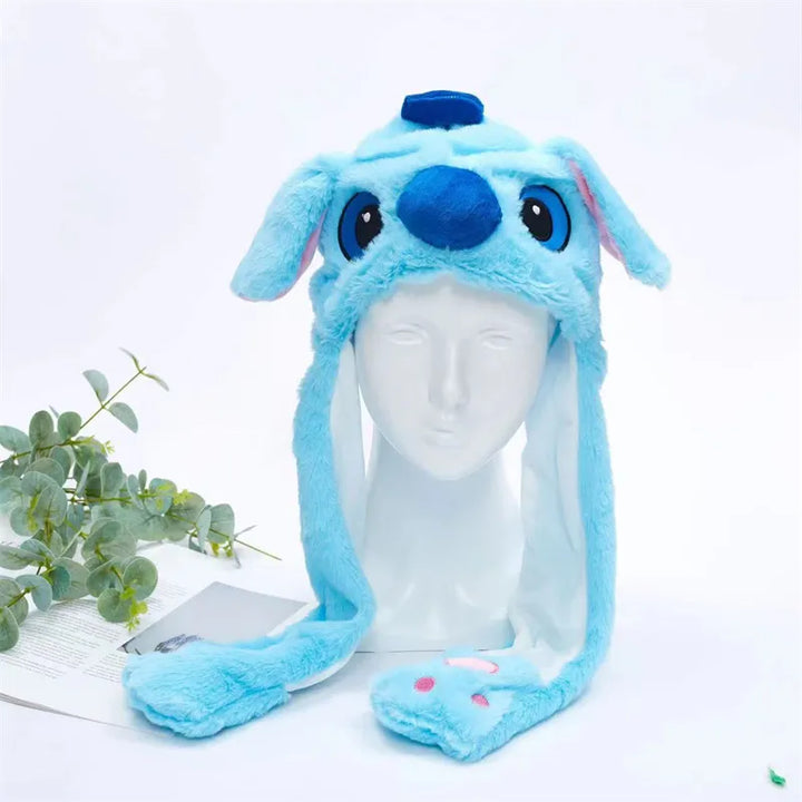 Cute Hat with Moving Ears - BunnyBounce Hat-Stitch-Nora Luxe