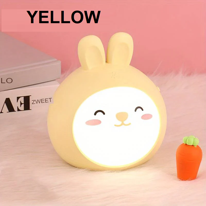 Cute Night Light for Children's Rooms - CuddlePaw-Yellow-Nora Luxe