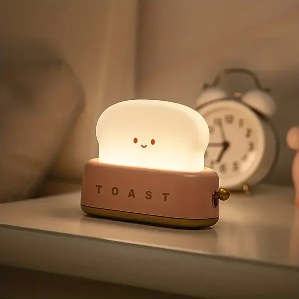 Cute Night Light - GlowToasty-Green-Nora Luxe