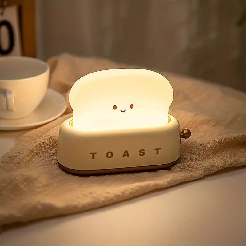 Cute Night Light - GlowToasty-Green-Nora Luxe