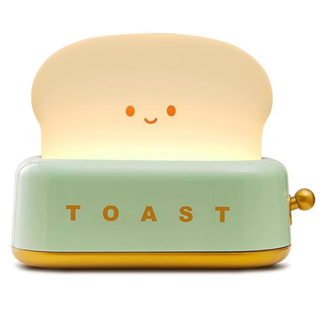 Cute Night Light - GlowToasty-Green-Nora Luxe