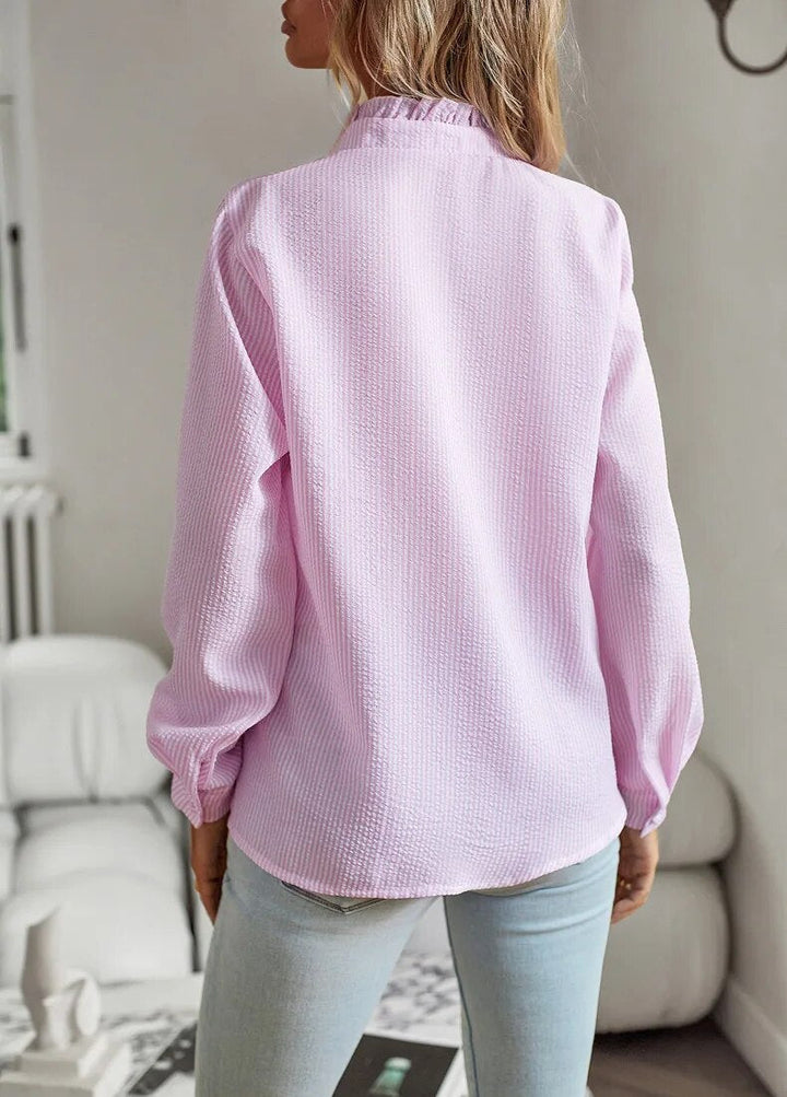 Daring and Stylish Blouse - RebelBlouse-Blue-S-Nora Luxe