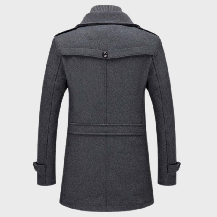 David - Casual Winter Jacket for Men-Gray-M-Nora Luxe