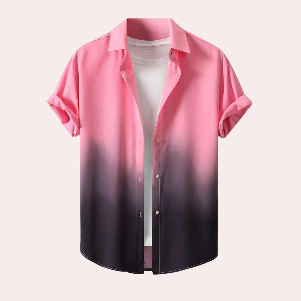 DAVIN - Short Sleeve Shirt for Men-S-Nora Luxe