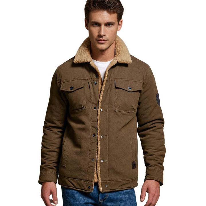 DEAVON - Timeless Bomber Jacket for Men-Black-S-Nora Luxe