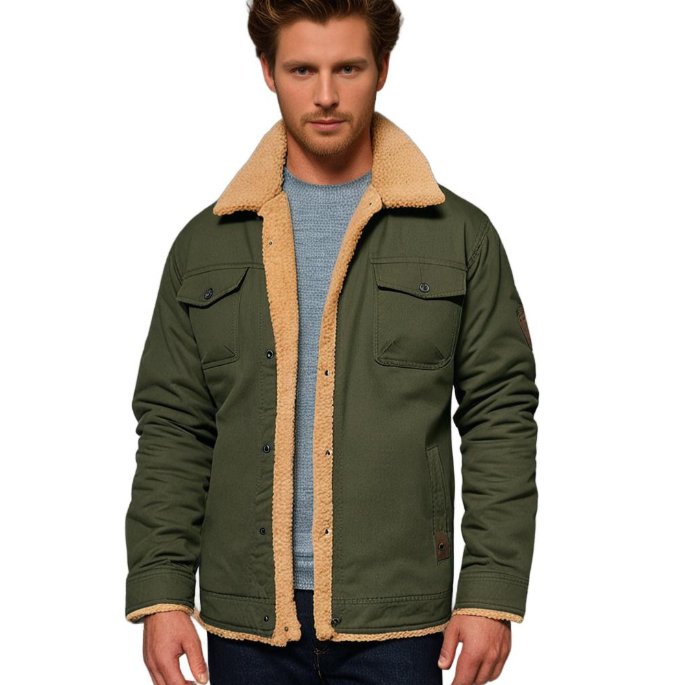 DEAVON - Timeless Bomber Jacket for Men-Black-S-Nora Luxe