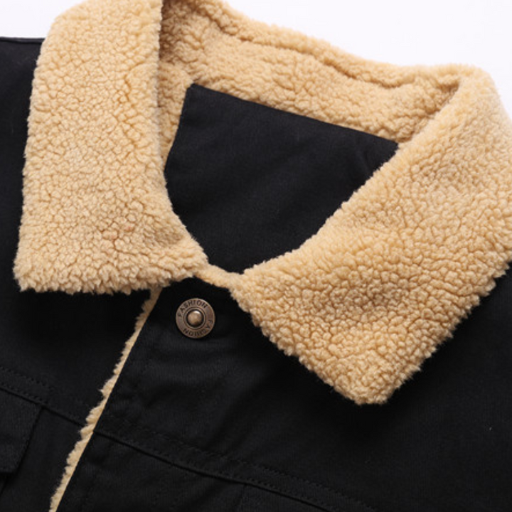 DEAVON - Timeless Bomber Jacket for Men-Black-S-Nora Luxe