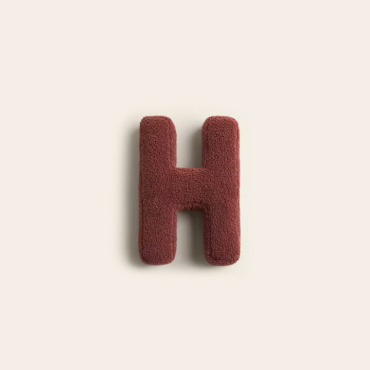 Decorative Alphabet Cushion – LetterLounge-H-The Livary