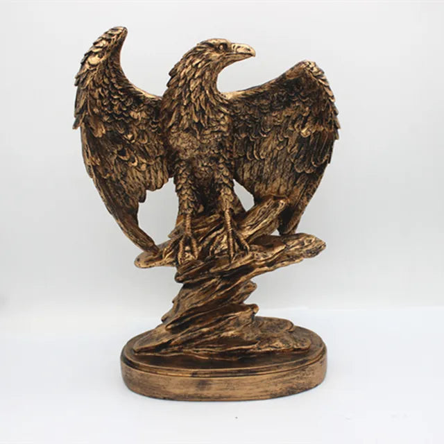 Decorative Bronze Eagle Statue - Aquila-Eagle-Nora Luxe