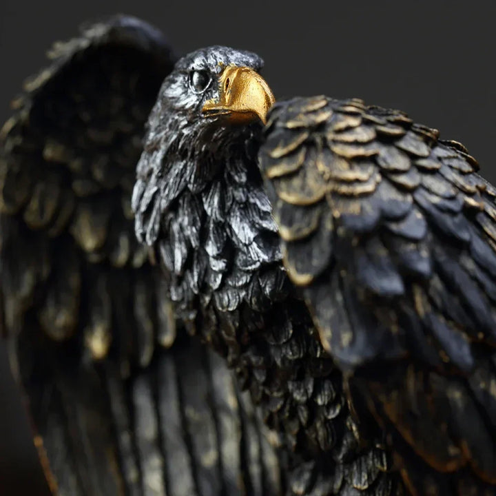 Decorative Bronze Eagle Statue - Aquila-Eagle-Nora Luxe