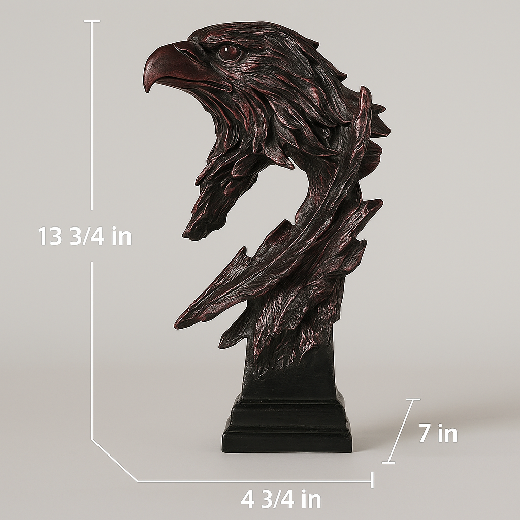 Decorative Bronze Eagle Statue - Aquila-Eagle-Nora Luxe