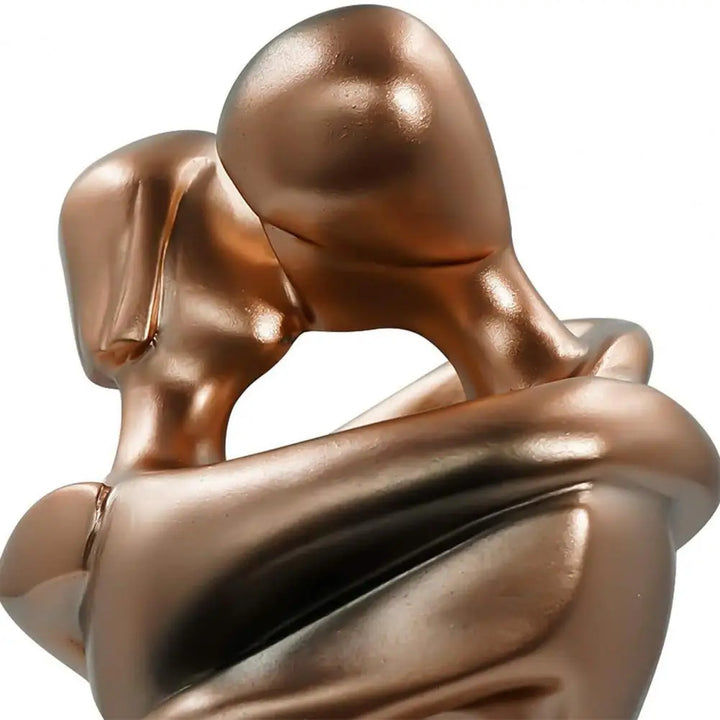 Decorative Sculpture of Embracing Figures - Seraphina-Bronze-Nora Luxe