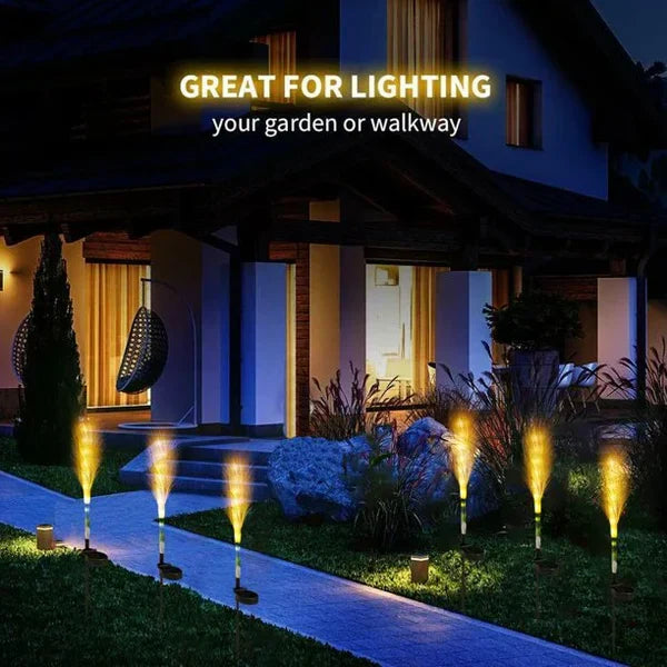 Decorative Wicker Garden Lighting - SunReed-Nora Luxe