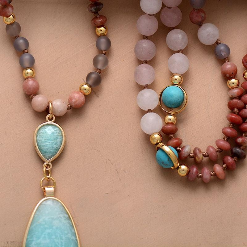 Deeply Cleansing Pastel Mala Necklace - Aurielle-Nora Luxe