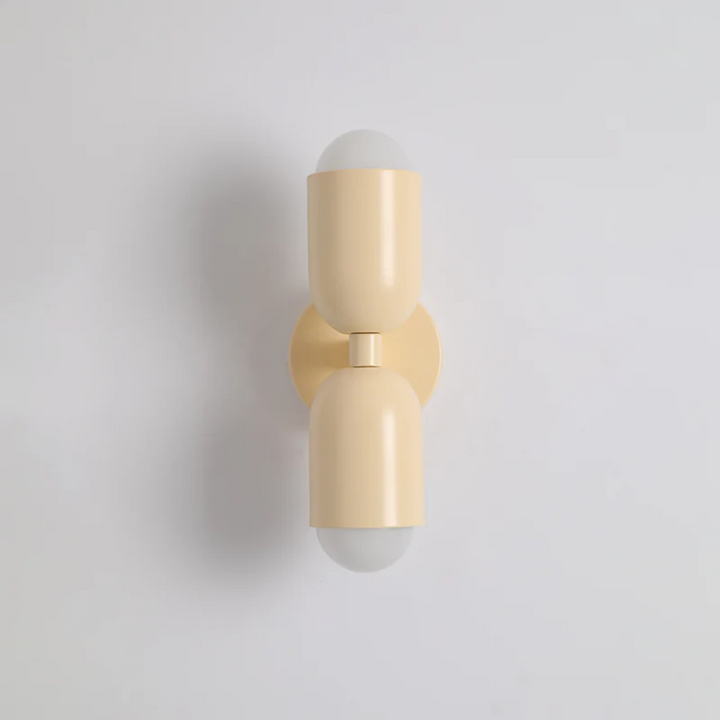 Design Double-Sided LED Wall Lamp - Colorwave-Beige-Nora Luxe