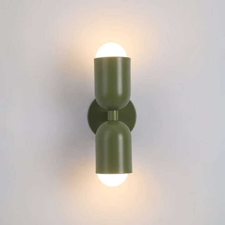 Design Double-Sided LED Wall Lamp - Colorwave-Green-Nora Luxe