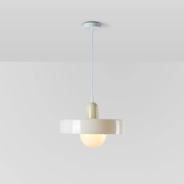 Design LED Pendant Lamp - GloboLuxe-Cream-Orange-9.84 in-Nora Luxe