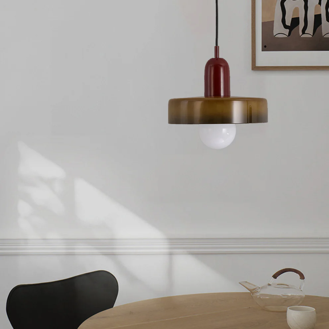 Design LED Pendant Lamp - GloboLuxe-Red-Green-9.84 in-Nora Luxe