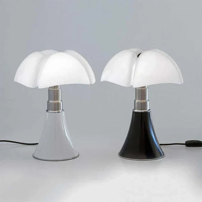 Designer Flower Table Lamp - FloraLuxe-Black-Nora Luxe