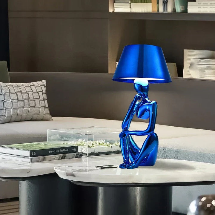Designer lamp with Timeless Design - Arden-Blue A-Nora Luxe