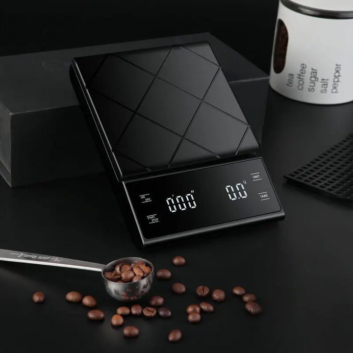 Digital Kitchen Scale - PerfectScale-White-3Kg = 6.61 lbs-Nora Luxe