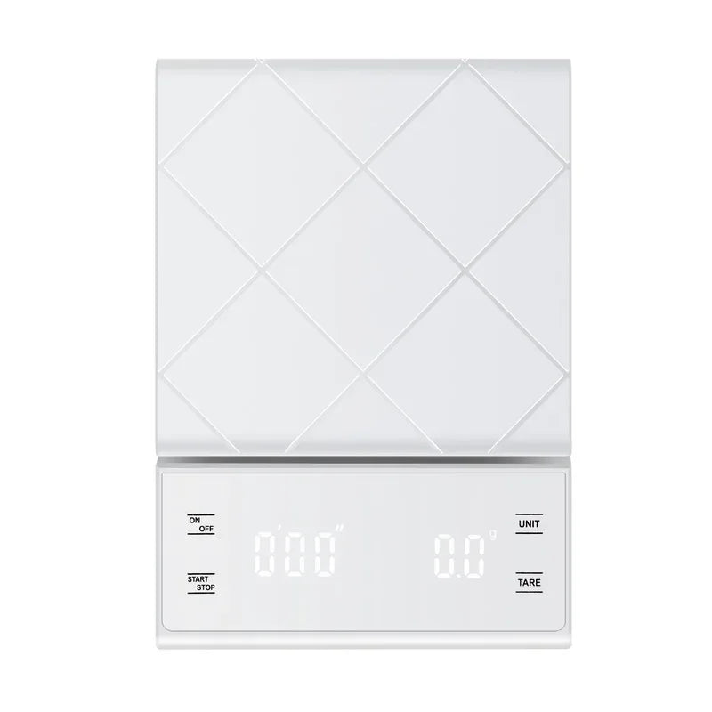 Digital Kitchen Scale - PerfectScale-White-3Kg = 6.61 lbs-Nora Luxe