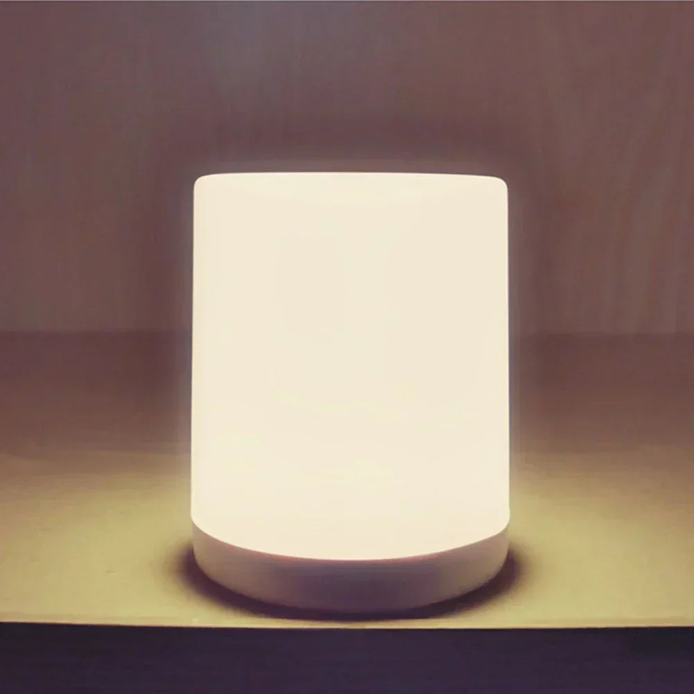 Dimmable LED Table Lamp with USB Port - GlowEase-Warm light-Nora Luxe