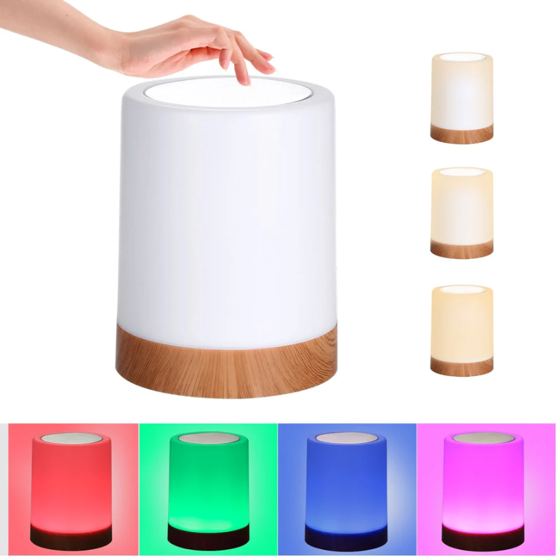 Dimmable Night Light with Sleek Design - LuxeTouch-Nora Luxe
