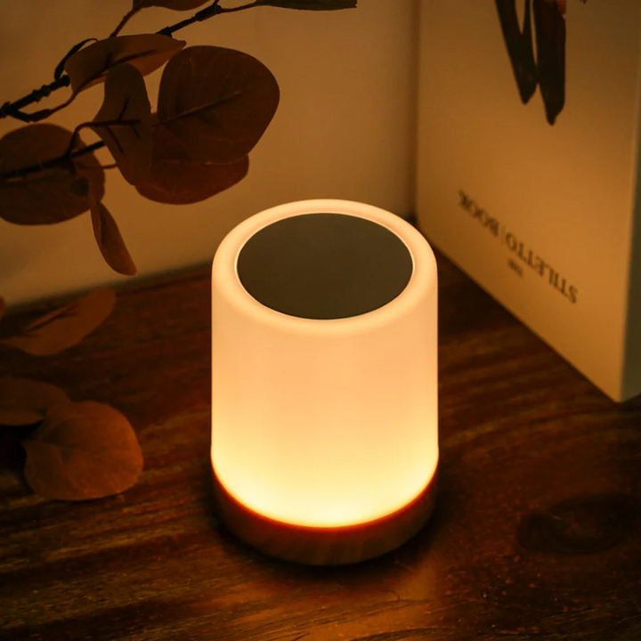 Dimmable Night Light with Sleek Design - LuxeTouch-Nora Luxe