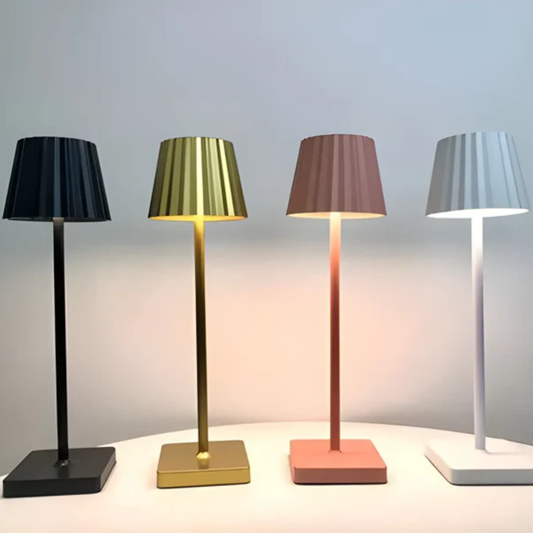 Dimmable Touch Table Lamp - ArloGlow-Black-Nora Luxe
