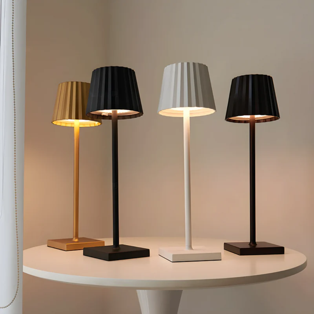 Dimmable Touch Table Lamp - ArloGlow-Black-Nora Luxe