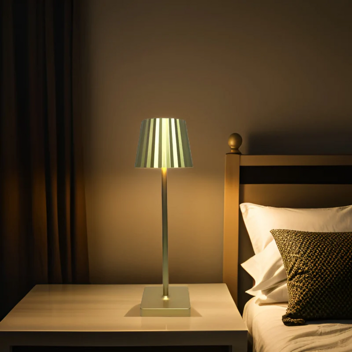 Dimmable Touch Table Lamp - ArloGlow-Gold-Nora Luxe