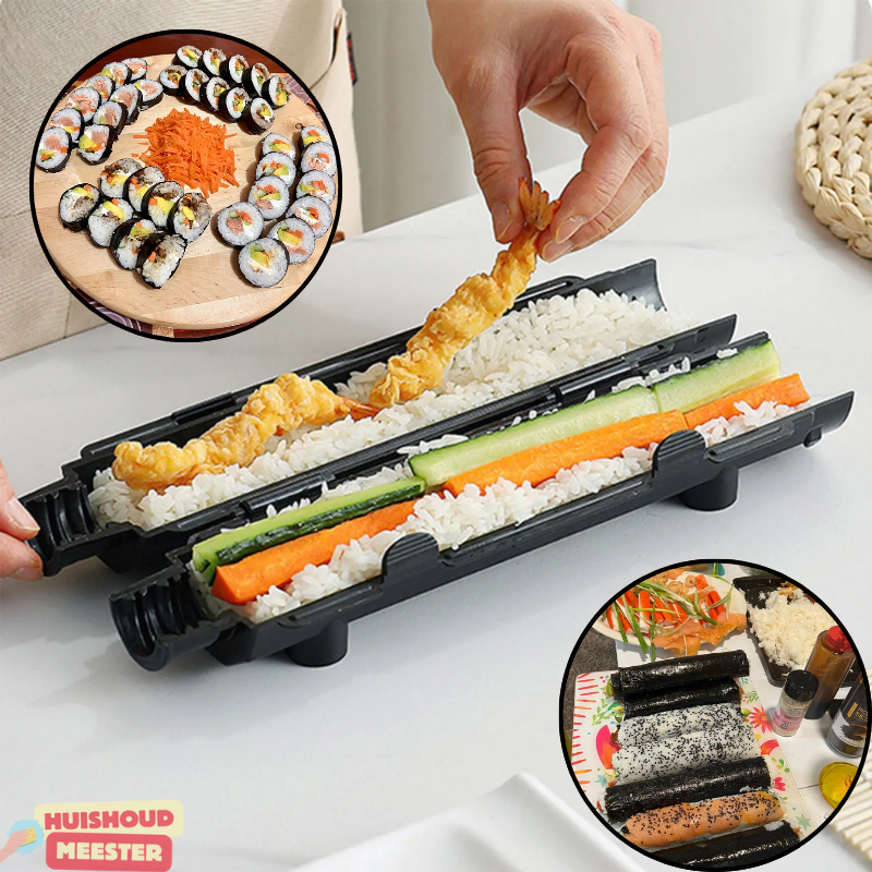 DIY Sushi Kit - SushiPerfect-Black-Nora Luxe