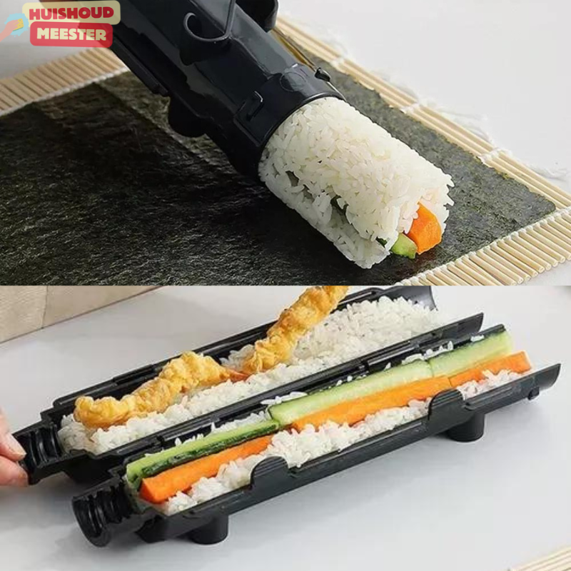 DIY Sushi Kit - SushiPerfect-Black-Nora Luxe