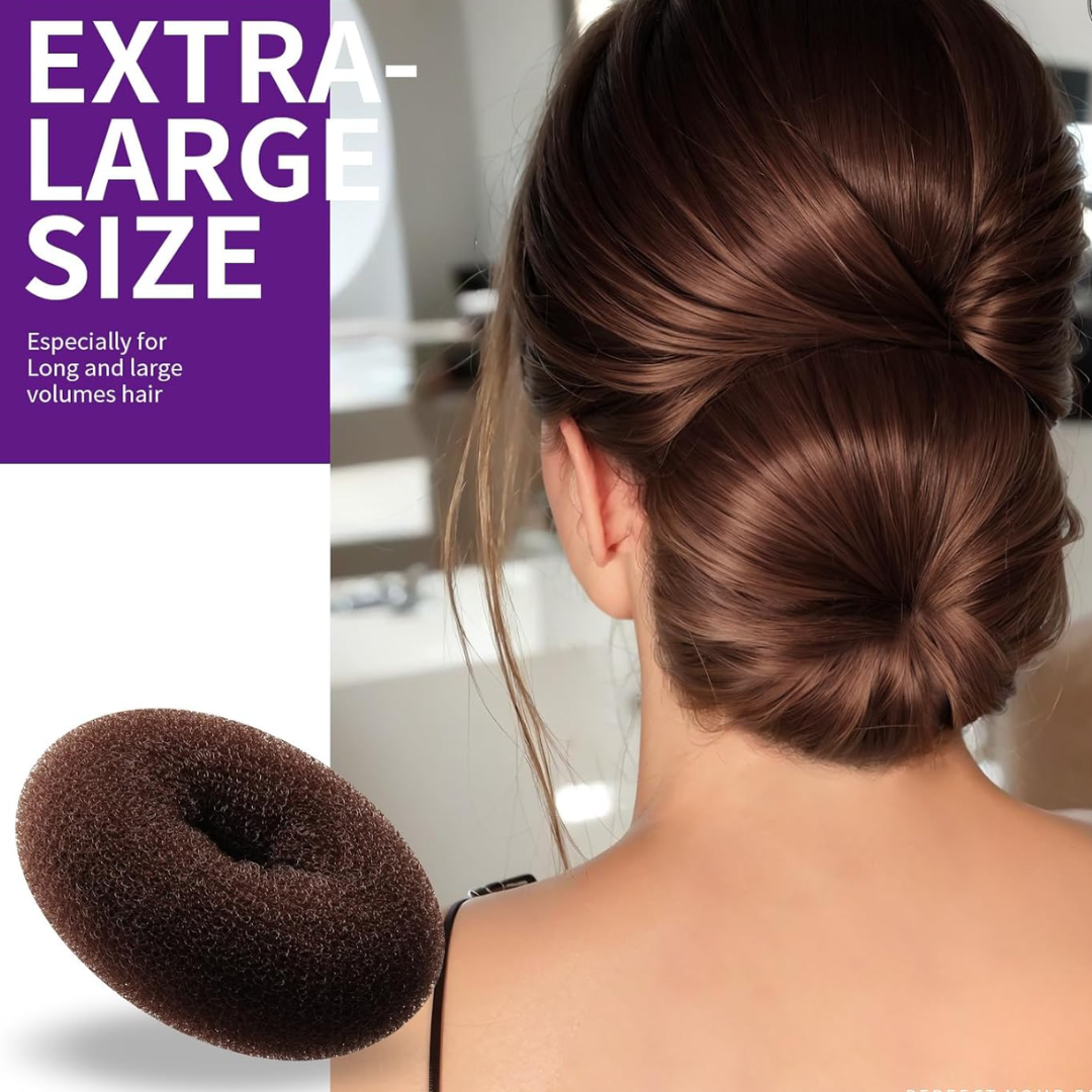 Donut Knot Maker Set – 7 Rings & Accessories-Chocolate-Nora Luxe