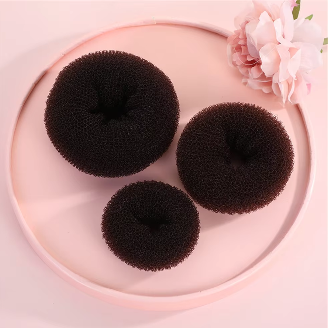 Donut Knot Maker Set – 7 Rings & Accessories-Chocolate-Nora Luxe